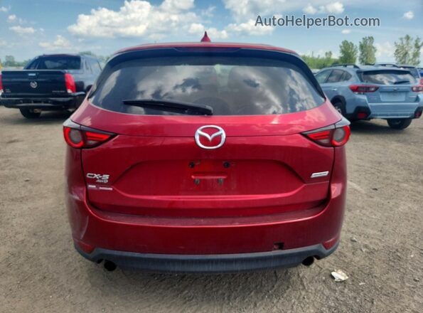 JM3KFBDL2H0191432 2017 MAZDA CX-5 Red Вид ззаду
