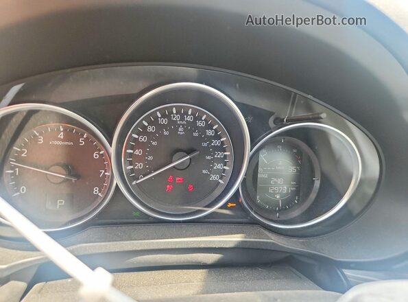 JM3KFBDL2H0191432 2017 MAZDA CX-5 Red Вид щитка приладів
