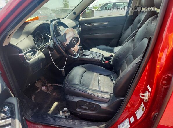 JM3KFBDL2H0191432 2017 MAZDA CX-5 Red Вид салону спереду
