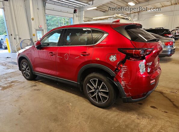 JM3KFBDL3H0151862 2017 MAZDA CX-5 Red Trasero izquierdo