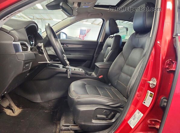 JM3KFBDL3H0151862 2017 MAZDA CX-5 Red Vista interior delantera