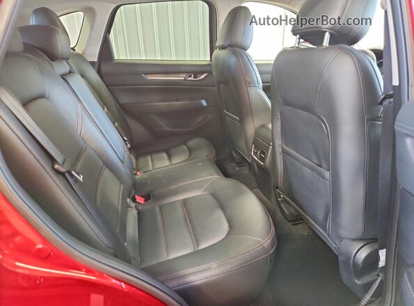 JM3KFBDL3H0151862 2017 MAZDA CX-5 Red Vista interior trasera