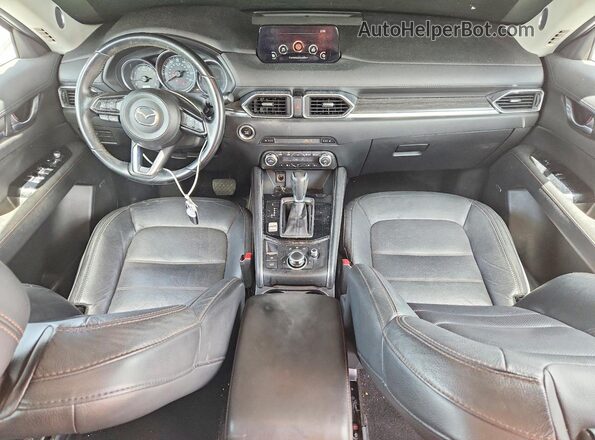 JM3KFBDL3H0207251 2017 MAZDA CX-5 Silver Dashboard view