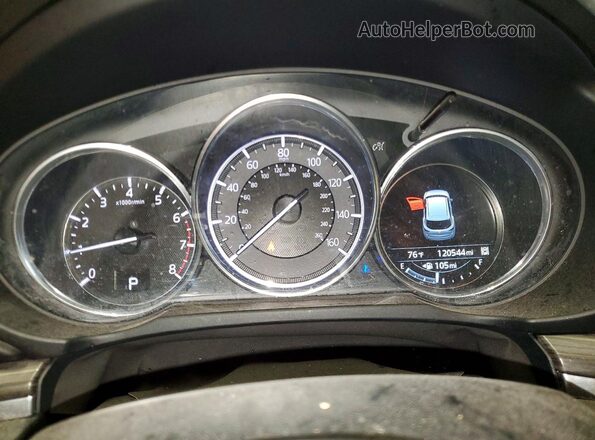 JM3KFBDL4H0116943 2017 MAZDA CX-5 Gray Vista del cuadro de instrumentos