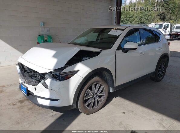 JM3KFBDL4H0184465 2017 MAZDA CX-5 White წინა მარცხენა ხედი სამი მეოთხედიდან