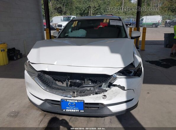 JM3KFBDL4H0184465 2017 MAZDA CX-5 White ხელსაწყოთა პანელის ხედი
