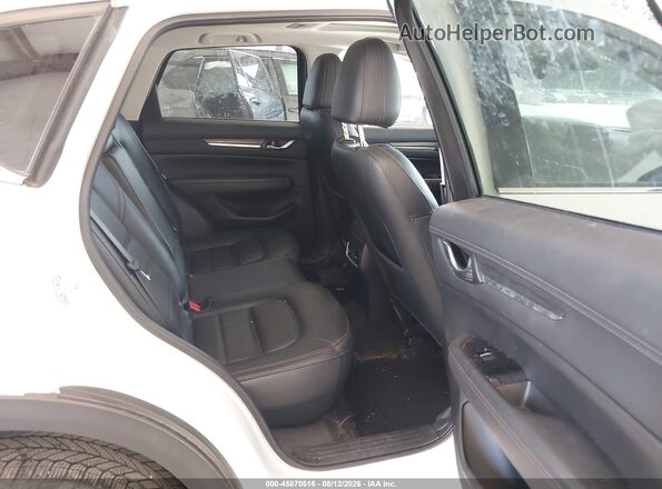 JM3KFBDL4H0184465 2017 MAZDA CX-5 White VIN კოდის სტიკერის ხედი