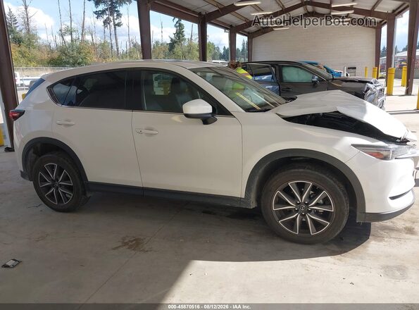JM3KFBDL4H0184465 2017 MAZDA CX-5 White უკანა სალონის ხედი