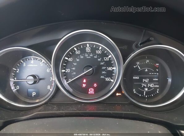 JM3KFBDL4H0184465 2017 MAZDA CX-5 White უკანა სავარძლების ხედი