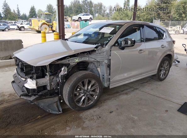JM3KFBDL4R0483472 2024 MAZDA CX-5 Silver Առջևի ձախ երեք քառորդ տեսարան
