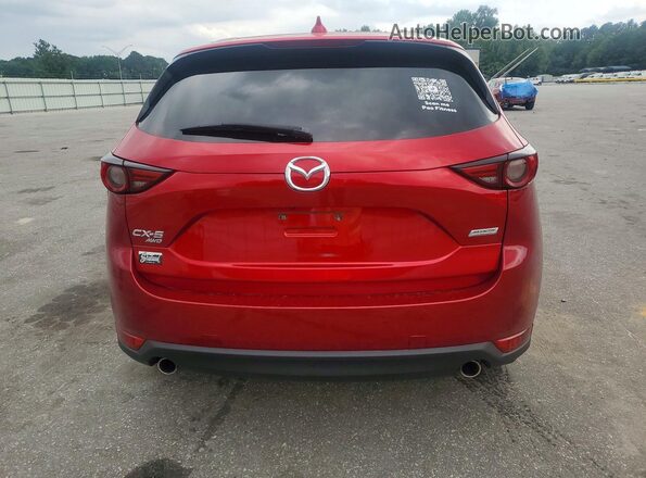 JM3KFBDL5H0126834 2017 MAZDA CX-5 Red Widok z tyłu