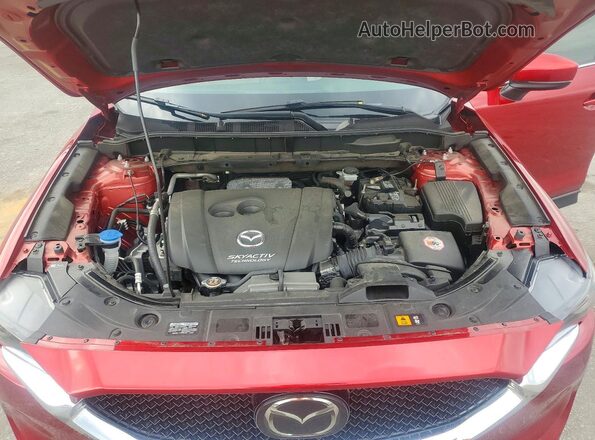 JM3KFBDL5H0126834 2017 MAZDA CX-5 Red Widok komory silnika