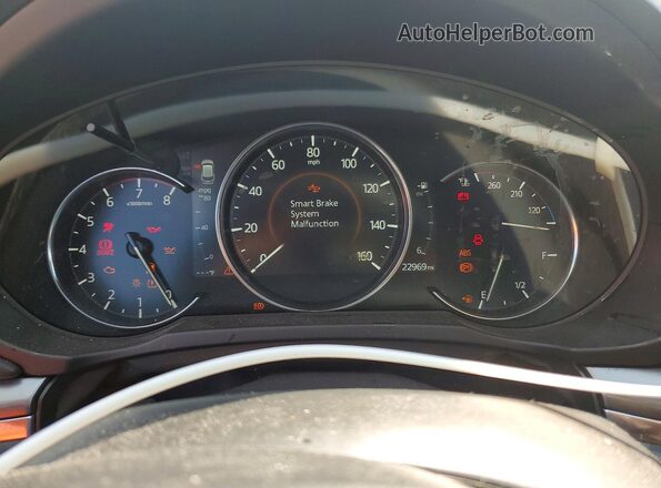 JM3KFBDL5R0422468 2024 MAZDA CX-5 White Widok zestawu wskaźników