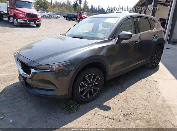 JM3KFBDL6H0113493 2017 MAZDA CX-5 Gray Առջևի ձախ երեք քառորդ տեսարան