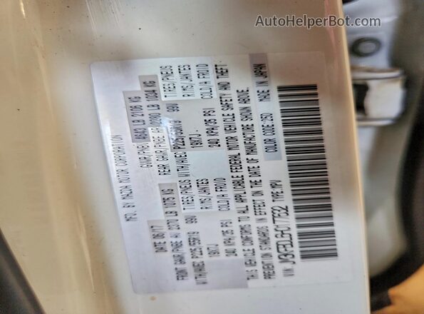 JM3KFBDL6H0177632 2017 MAZDA CX-5 White Widok komory silnika