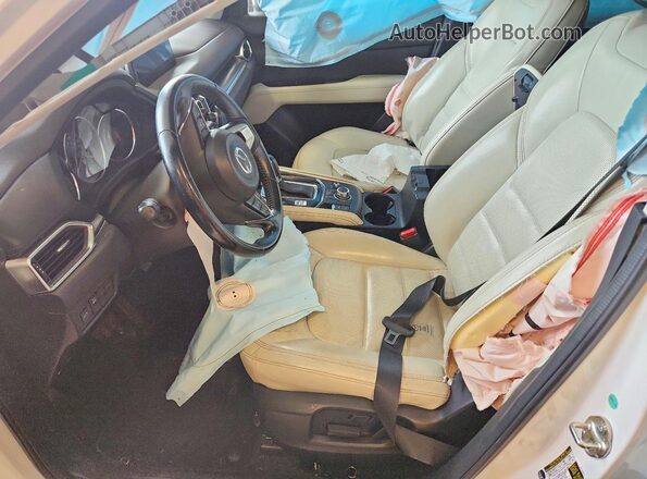JM3KFBDL6H0177632 2017 MAZDA CX-5 White Widok wnętrza z przodu