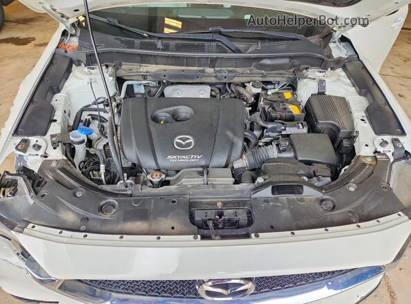 JM3KFBDL6H0177632 2017 MAZDA CX-5 White Widok wnętrza z tyłu
