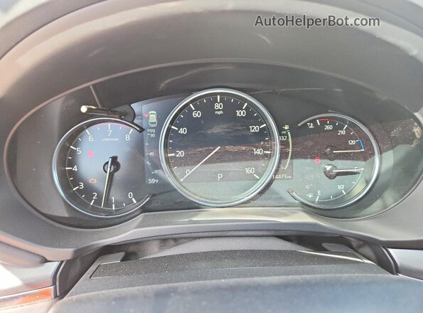 JM3KFBDL7R0503858 2024 MAZDA CX-5 White Vista del cuadro de instrumentos
