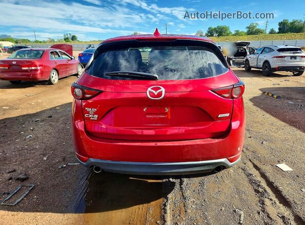 JM3KFBDL8H0100759 2017 MAZDA CX-5 Red Widok z tyłu