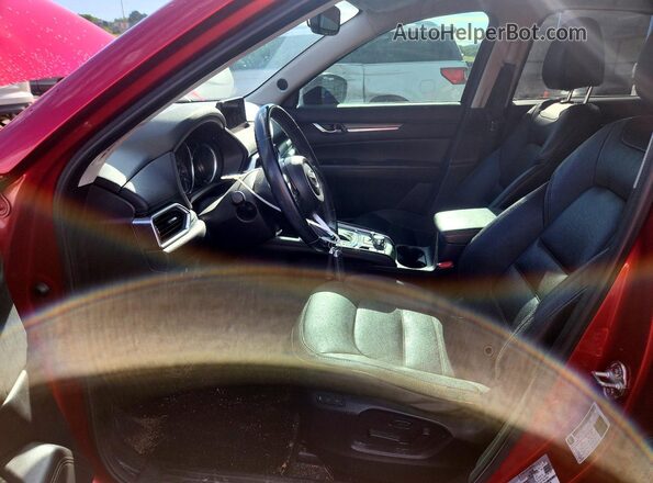 JM3KFBDL8H0100759 2017 MAZDA CX-5 Red Widok wnętrza z przodu