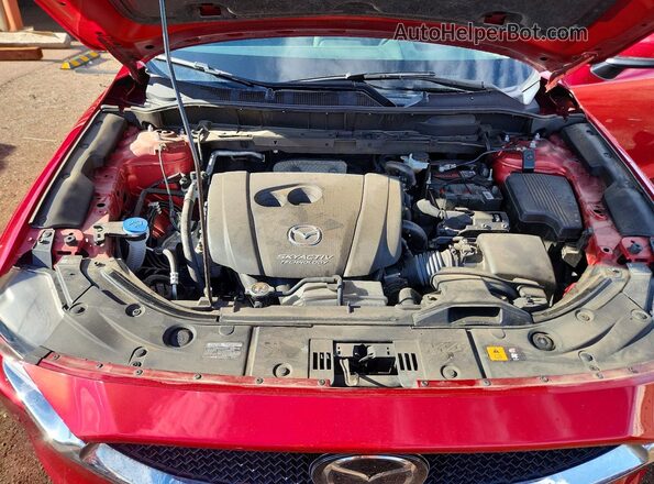 JM3KFBDL8H0100759 2017 MAZDA CX-5 Red Widok wnętrza z tyłu