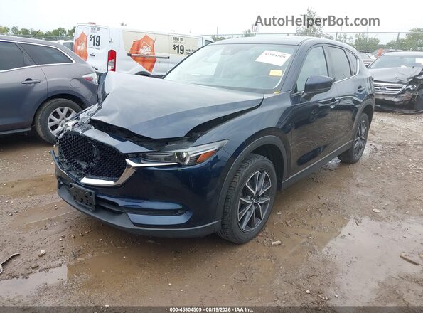 JM3KFBDL8H0152098 2017 MAZDA CX-5 Dark Blue Передня ліва чверть