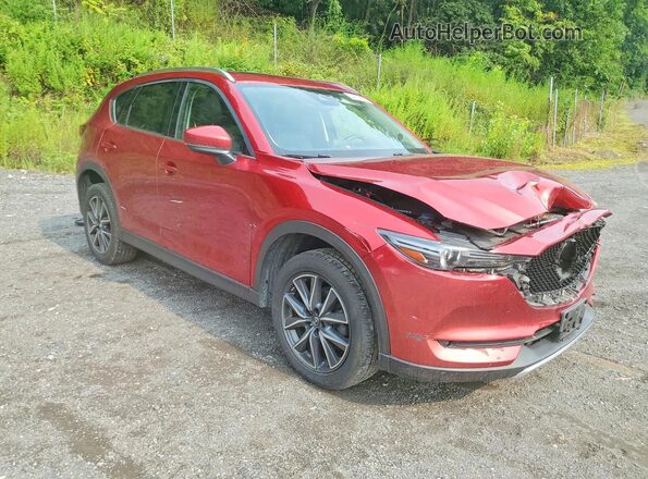 JM3KFBDL8H0220240 2017 MAZDA CX-5 Red Delantero derecho