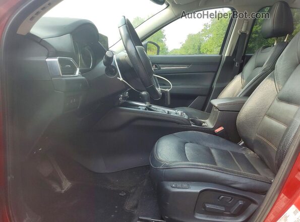 JM3KFBDL8H0220240 2017 MAZDA CX-5 Red Vista interior delantera
