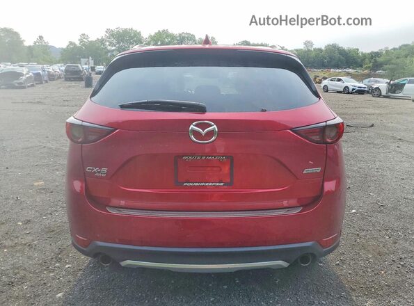 JM3KFBDL8H0220240 2017 MAZDA CX-5 Red Vista trasera