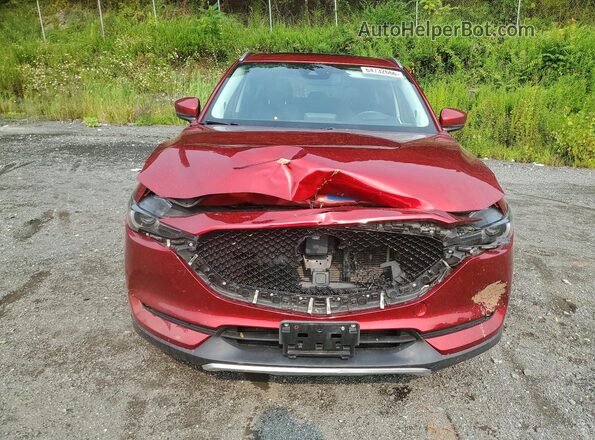 JM3KFBDL8H0220240 2017 MAZDA CX-5 Red Vista frontal