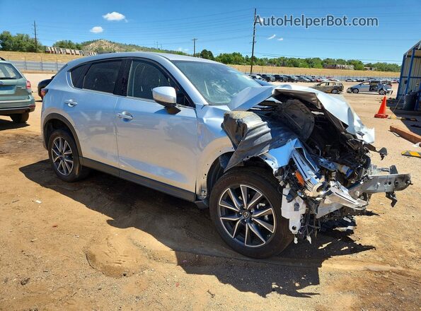 JM3KFBDL9H0145371 2017 MAZDA CX-5 Silver Передня права чверть