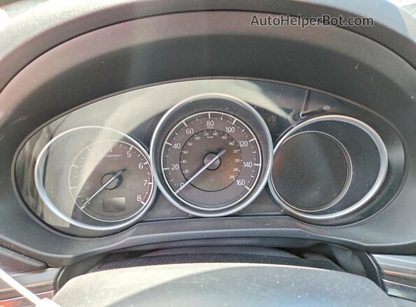 JM3KFBDL9H0145371 2017 MAZDA CX-5 Silver Вид щитка приладів