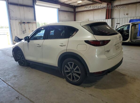 JM3KFBDM0J0389246 2018 MAZDA CX-5 White Trasero izquierdo