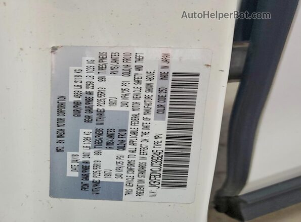 JM3KFBDM0J0389246 2018 MAZDA CX-5 White Vista del compartimento del motor