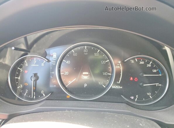 JM3KFBDM0M1384742 2021 MAZDA CX-5 Синий Вид щитка приборов
