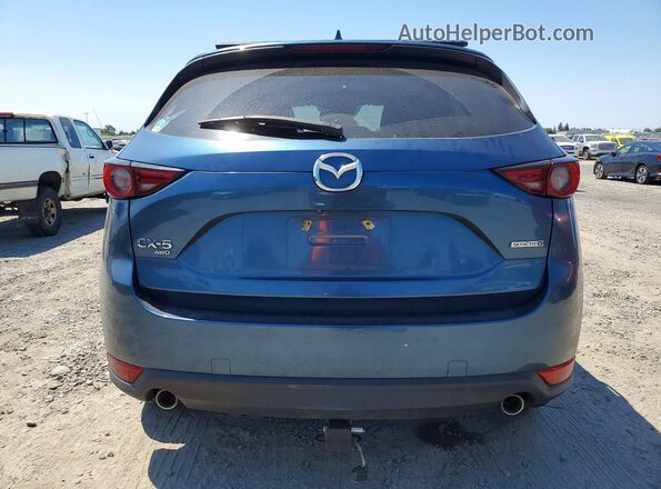 JM3KFBDM0M1384742 2021 MAZDA CX-5 Синий Вид сзади