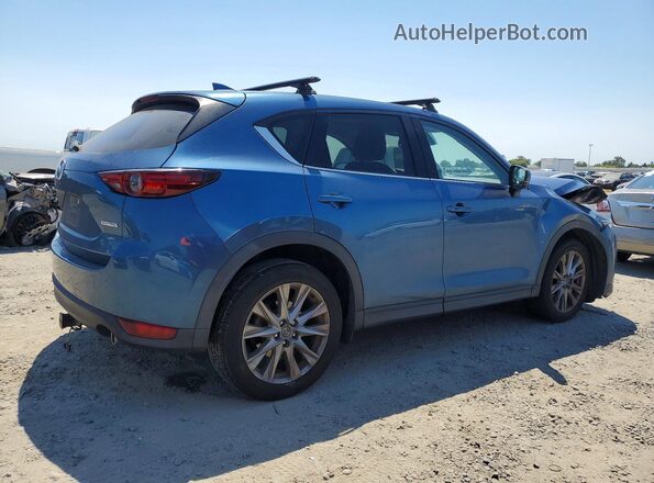 JM3KFBDM0M1384742 2021 MAZDA CX-5 Синий Задняя правая четверть