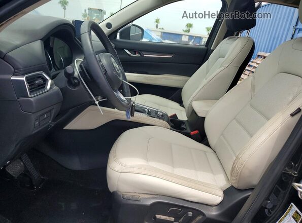 JM3KFBDM0P0178847 2023 MAZDA CX-5 Black Widok wnętrza z przodu