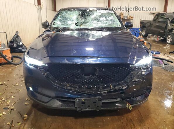 JM3KFBDM1K0610225 2019 MAZDA CX-5 Blue წინა ხედი
