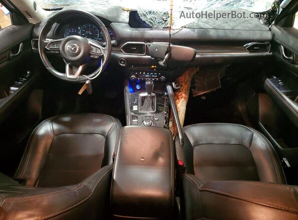 JM3KFBDM1K0610225 2019 MAZDA CX-5 Blue წინა პანელის ხედი