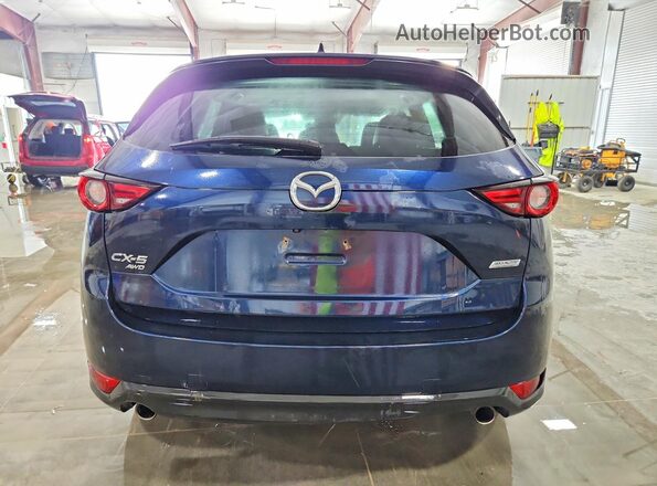 JM3KFBDM1K0678072 2019 MAZDA CX-5 Blue უკანა ხედი