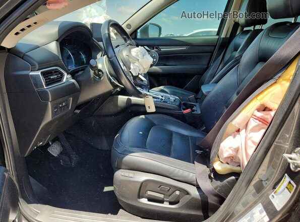 JM3KFBDM1M0323499 2021 MAZDA CX-5 Gray Widok wnętrza z przodu