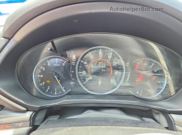 JM3KFBDM1M0323499 2021 MAZDA CX-5 Gray Widok zestawu wskaźników