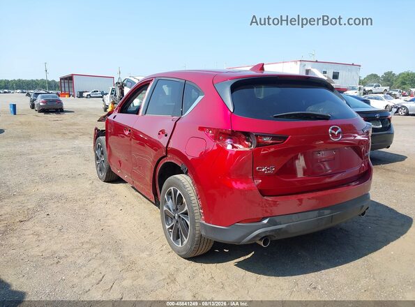 JM3KFBDM1N0640653 2022 MAZDA CX-5 Red უკანა მარცხენა