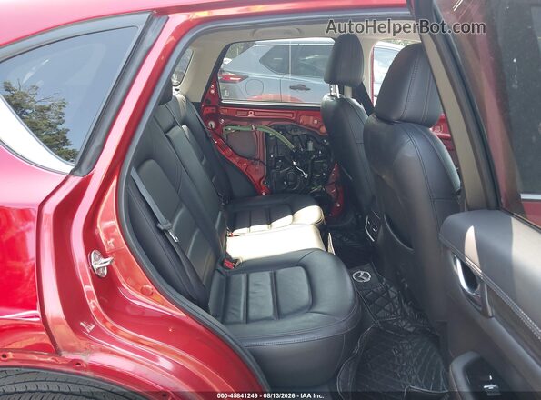 JM3KFBDM1N0640653 2022 MAZDA CX-5 Red VIN კოდის სტიკერის ხედი