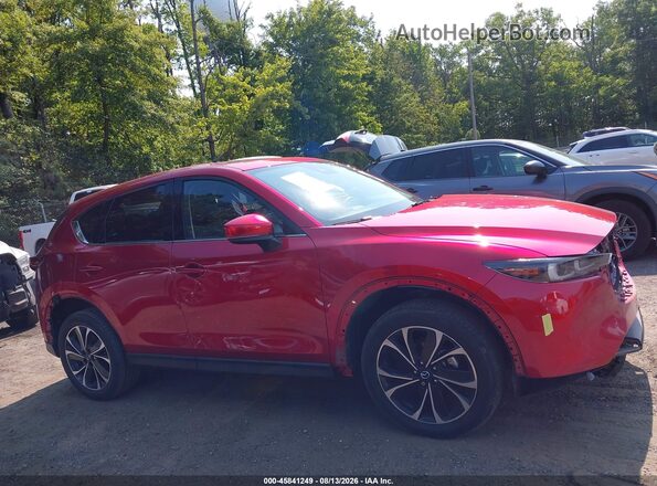JM3KFBDM1N0640653 2022 MAZDA CX-5 Red უკანა სალონის ხედი