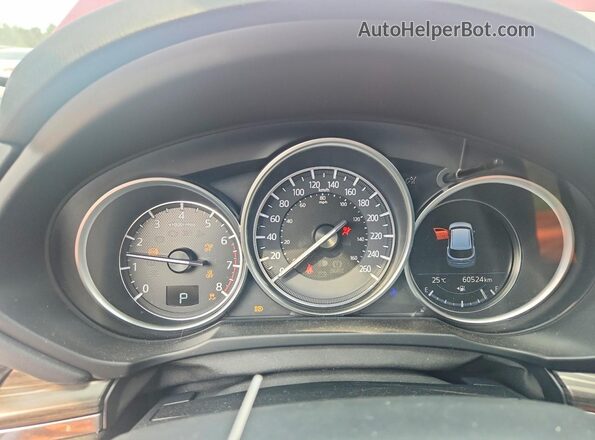 JM3KFBDM2J0387708 2018 MAZDA CX-5 Red Սարքավորումների վահանակի տեսք