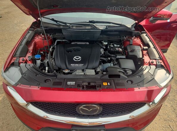 JM3KFBDM2J0387708 2018 MAZDA CX-5 Red Շարժիչի բաժամունքի տեսք