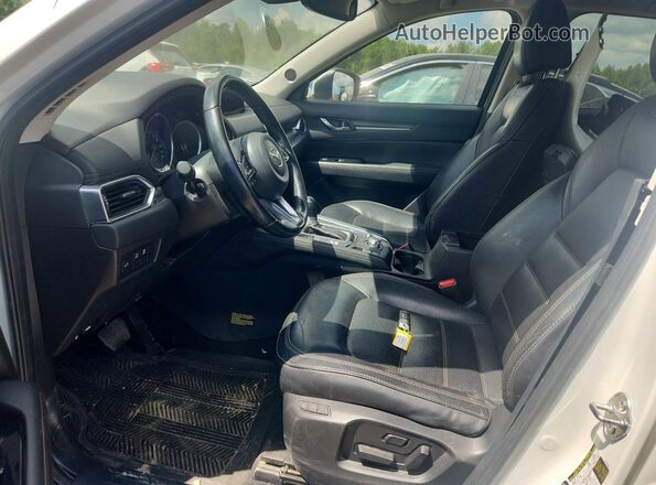 JM3KFBDM2J0464450 2018 MAZDA CX-5 White Вид салону спереду