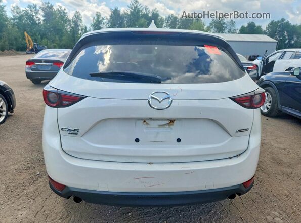 JM3KFBDM2J0464450 2018 MAZDA CX-5 White Вид ззаду